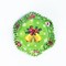 Christmas Bells Petal Shape Standard Size Cupcake Wrappers & Liners | 25 PC Set